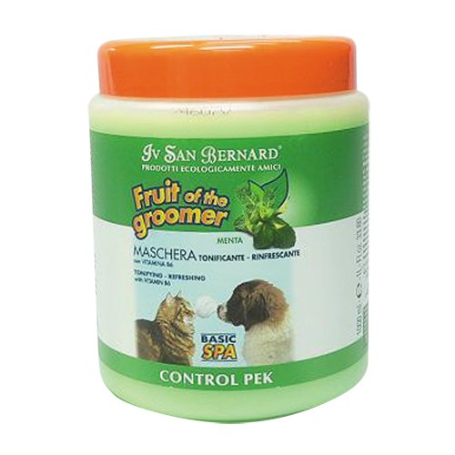 Iv San Bernard Pek Menta mascarilla para Perros y Gatos