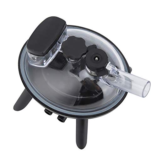 Jadpes Máquina recolectora de ordeño de Vacas, Base de plástico 240cc Garra de ordeño de Vacas Herramienta de recolección de Leche Accesorios de Repuesto para la máquina de ordeñ