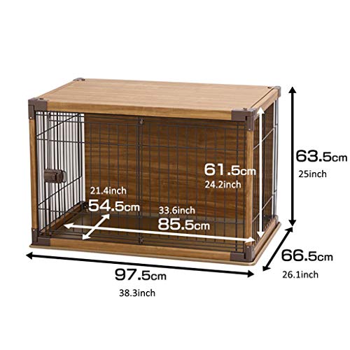 Jaula de perro Jaula de perro de madera jaula del animal doméstico de interior cerca del perro medianas mascotas pequeños muebles y la jaula del gato jaula for conejos Perrito y animales pequeños.