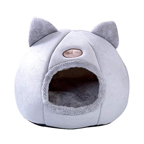 jaula perro Confortamiento profundo en el invierno Cama de gato Little Mat Cesta for la casa de gatos Productos de Cat Pets Tienda Tienda Acogedora Cavadas de cueva interior recintos parque infantil