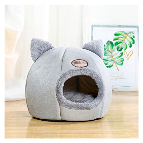 jaula perro Confortamiento profundo en el invierno Cama de gato Little Mat Cesta for la casa de gatos Productos de Cat Pets Tienda Tienda Acogedora Cavadas de cueva interior recintos parque infantil