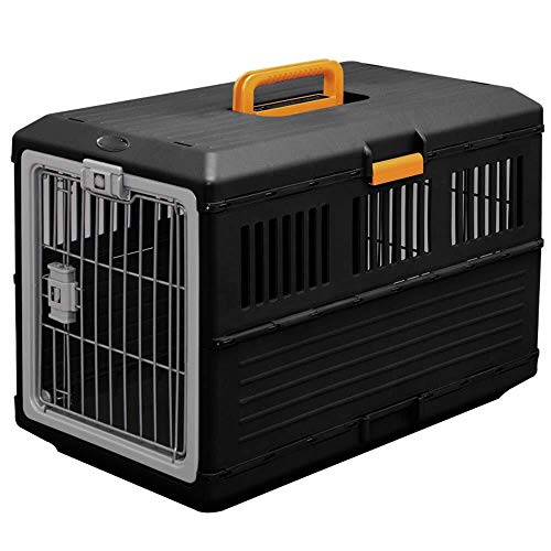 Jaulas Para Perros Caja exterior perro portátil plegable for caja de perro de animal doméstico de la perrera del animal doméstico vagón de caja for el perro medio mascota de coches Caja plegable for m
