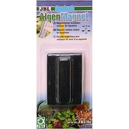 JBL - Imán de Limpieza para Cristales de Acuario, para Limpiar Algas
