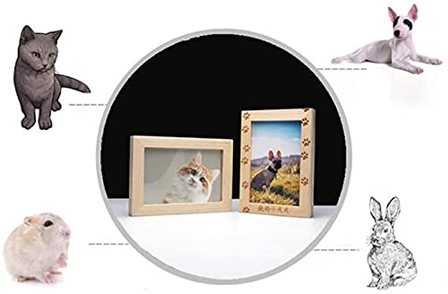 JeeKoudy Placa Conmemorativa del álbum, salón ancestral, pequeños Animales, Bulldog, Corgi, Gato, Gatito, Marcador de Tumba, Marco de Pata, Marcador de Tumba