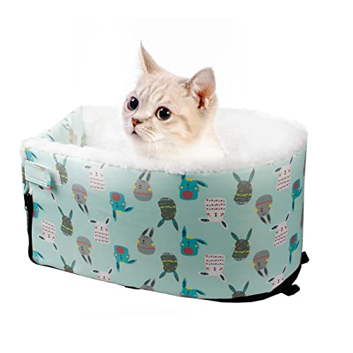 Jiangying Cama para Gatos, Almohada cojín Lavable, Saco de Dormir para Mascotas, casa de Mascotas con Control centralizado, Suministros cómodos para Mascotas, Gatos y Perros pequeños y me