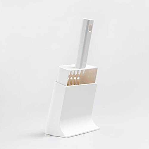JIYANANDPMC Pala Arenero Gato Abdominales Gato Limpieza Limpieza Shovel Set Cat Litter Pala Limpieza Herramienta Cat Aseo Suministros Mascotas Litter Shovel Almacenamiento Independiente