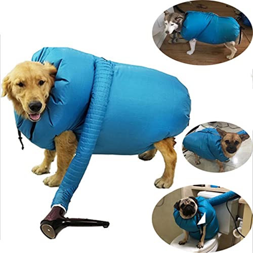 JNOIHF Perros Secador de pelo Bolsa de soplo Bolsa de aseo Portátil Pet Decking Bag Doblading Mascota Seco Bolso Cat Botear Pet Dog Dog Secador de perros, for gatitos y cachorros Después del baño Cabe