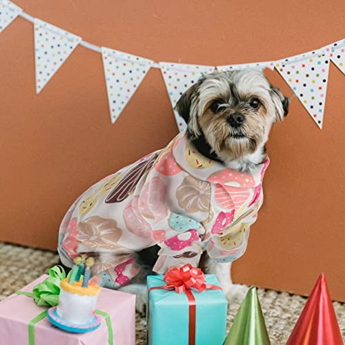 jojofuny Pajaritos Pijamas 2 Unids Soft PET MUSET Jumpsuit Puppy Minkers Dog Pet Linda Ropa Puppy Body Body Cozy Body for Pet Puppy Dog Cat Onesies S