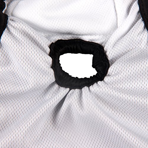 JoyDaog Pañales para perros pequeños, 3 unidades, cómodos, duraderos, reutilizables, lavables, tamaño mediano, color negro M