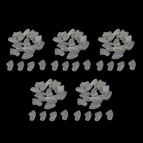joyMerit 100pcs Cat Soft Claws Caps Control Soft Paws Colorful Cat Nails Caps Cubiertas - L Claro, Individual