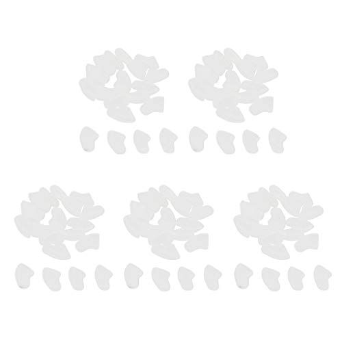 joyMerit 100pcs Cat Soft Claws Caps Control Soft Paws Colorful Cat Nails Caps Cubiertas - L Claro, Individual