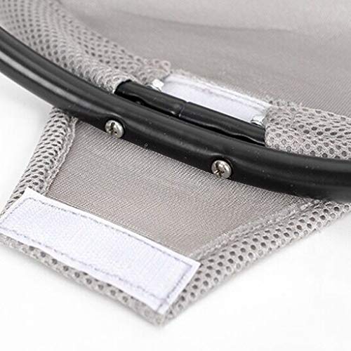 Judyd - Hamaca de Malla Transpirable para Gatos, Cama para Dormir, Interior extraíble, salón para Mascotas, extraíble, Gris Claro, extraíble y Lavable, Tipo Hamaca, Arena para Gatos, Gris Claro