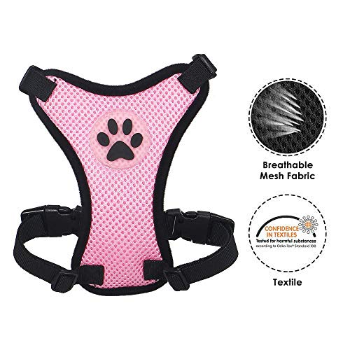 Juego de Cinturones de Seguridad para Perros Nasjac, cinturón de Seguridad para Mascotas con cinturón de Seguridad