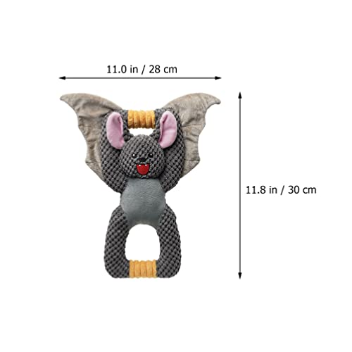 Juguete de Peluche de Perro con Sillón: Juguete de Bocado de Perrito Muñeco de Murciélago de Murciélago de Peluche de Peluche de Peluche para Pequeña Molienda de Perros