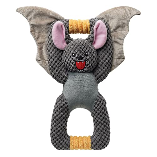 Juguete de Peluche de Perro con Sillón: Juguete de Bocado de Perrito Muñeco de Murciélago de Murciélago de Peluche de Peluche de Peluche para Pequeña Molienda de Perros