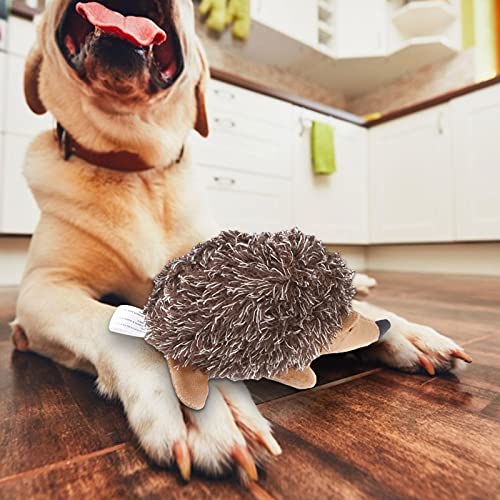 Juguete de peluche para perros, juguete interactivo para perros, seguro y duradero, para perros pequeños, erizos de peluche, juguete interactivo para perros