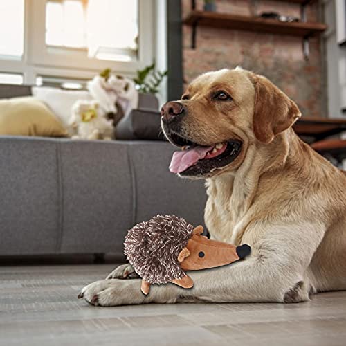 Juguete de peluche para perros, juguete interactivo para perros, seguro y duradero, para perros pequeños, erizos de peluche, juguete interactivo para perros