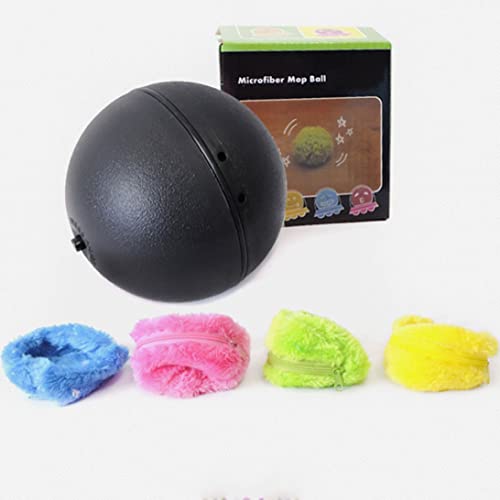 Juguete Magic Roller Ball Magic Roller Ball Juguete de Movimiento Educativo con 4 Tapa de Lana para Perro Gato Mascota Mascota Juguetes educativos para Mascotas Pet Magic Ball