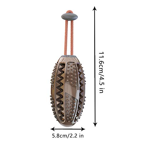 Juguete Molar para Mascotas Multifuncional,Juguete mordedor para Mascotas,Juguete para Perros con Ventosa,Pelota de Limpieza de Juguete Molar para Mascotas (B)