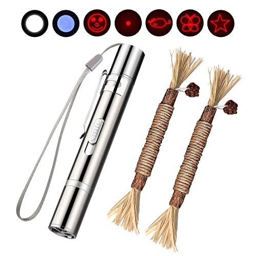 Juguete para Masticar Gato, Palitos de Hierba Gatera para Gatos, Juguetes para el Cuidado Dental de Gatos, Palitos de Hierba Gatera Orgánica, Juguetes Interactivos