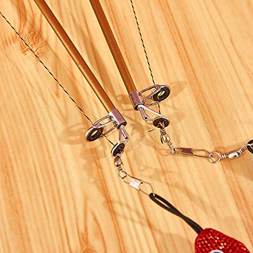 Juguete retráctil para gato tipo de pez telescópico, plumas divertidas, palo para mascotas, juguete para gato, caña de pescar