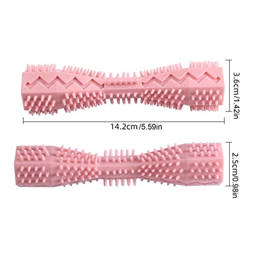 Juguete Suave Para Masticar Perros, Juguete De Limpieza De Dientes De Goma Para Mascotas, Masticadores Agresivos, Juguetes Dispensadores De Alimentos Para Cachorros Y Perros Pequeños ( Color : Azul )