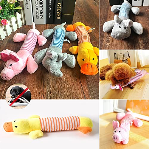 Juguetes de Peluche para Perros con Sonidos Juguetes para morder de Perros Productos para Mascotas Juguetes Interactivos Largas Diferentes Animales 22-24CM Ratón
