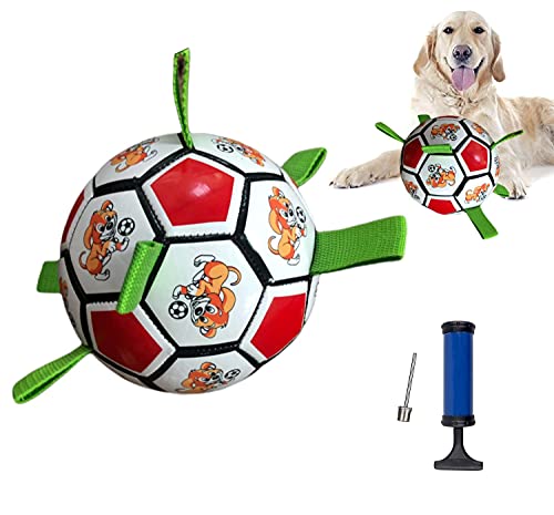 Juguetes De Perros Pelota Perro Pelotas Para Perros Pelota Futbol Perro Interactivas Para Perros Perros Juegan En Interiores Y Exteriores