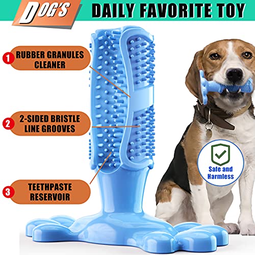 Juguetes para Masticar Perros, Huesos de Perro Resistentes para masticadores agresivos y Juguetes de TRP Natural duraderos para Perros 2PCS