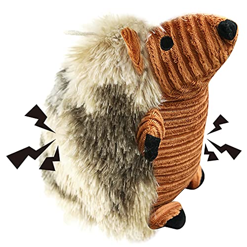 Juguetes para Perros, Juguetes Perro Peluche para Perros Durable Juguetes para Cachorros Pequeños Medianos Perros (Erizo)