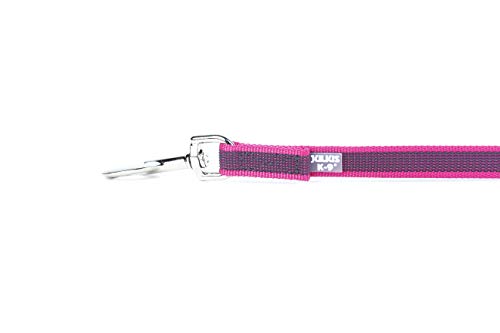 Julius-K9 216GM-PN-1,2HS - Correa De Perro Del Estupendo, Rosa (Rosado-Gris), 20 mm x 1.2 m, 1 unidad
