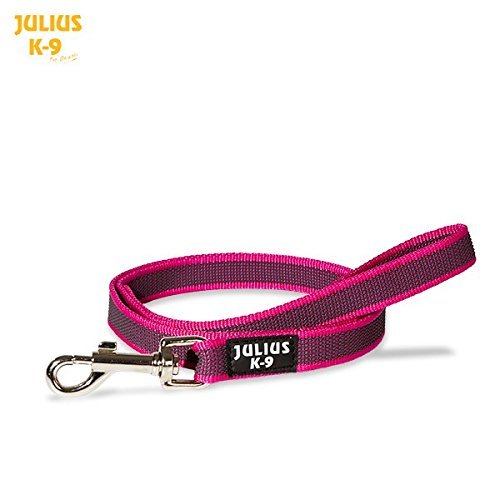 Julius-K9 216GM-PN-S3 - Correa de Perro del Estupendo, Rosa (Rosado - Gris), 300 x 2 cm, 1 unidad