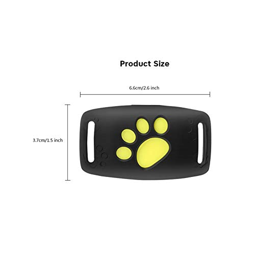 JUMOWA Rastreador GPS para mascotas, buscador inteligente