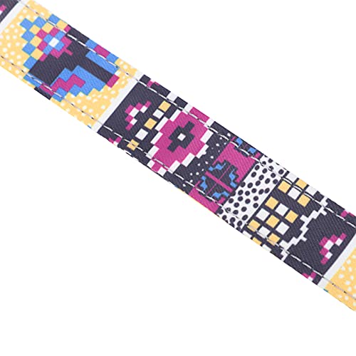 JUnYuKj Collar de perro, collar de gato, con letras, delicado y duradero, ajustable para pequeño, mediano y grande