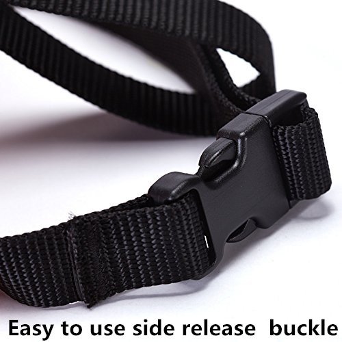 JYHY - Bozal Corto para Perro con Forma de Bulldog de Malla Transpirable Ajustable para mascarar, Cortar y Entrenar a Perros (S(9"-12"), Gris(Ojo))