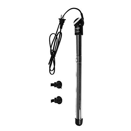 J&Z Diccionario De Barra De Calentamiento De Acuario con Termostato Electrónico, Calefacción Mini-Acuario, Diseño Delgado, Tanque De 3 A 10 Galones,50W