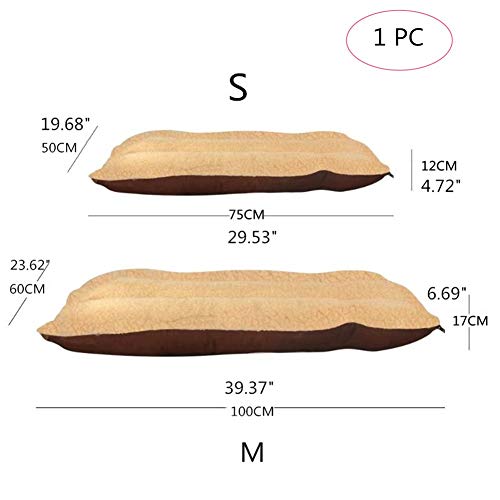 KAIKUN Manta Perro Cama para Perros Suave Veterinario Cama Perro Ropa de Cama Gato Perro Mat Cama del Animal doméstico Gato de Mat Perro Caliente Manta Small