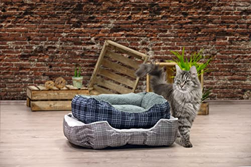 Karlie K Cama Gato Miro Azul Oscuro/Gris 55X50X20 Cm 900 g