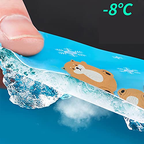 Kennelmat Cama Estera para Perros, Estera De Verano para Perros, Manta para Gatos, Sofá, Cama para Perros, Transpirable, Lavable De Verano, Perros Pequeños, Medianos Y Grandes, S30X40Cm, Rosa