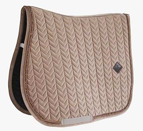 kentucky Alfombra de sillín de velvet Pearls Beige Jumping