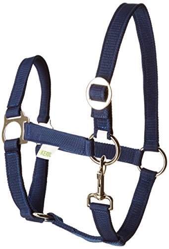 Kerbl Cabezada para Caballos Classic Azul, tamaño 4