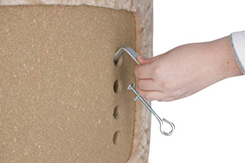 Kerbl Cama para Ventana 55 x 35 cm Beige, Ajuste Variable