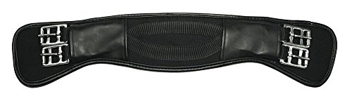 Kerbl Cincha Corta de Caucho sintético, Forma anatómica, 60 cm