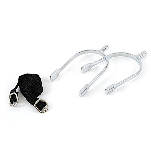 Kerbl - Espuelas con Correa Herren, Tropfenform Talla:30 mm