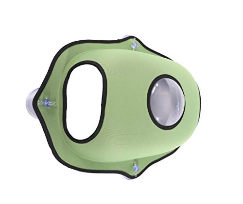 K&H Mascotas | Burbuja para Ventana EX | Cama de Ventana para Gatos | Verde