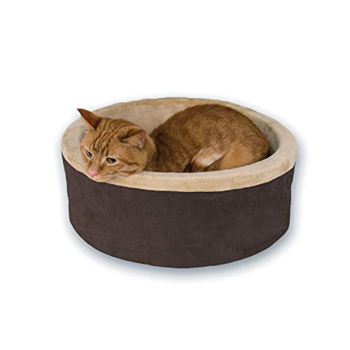 K&H PET PRODUCTS K&H Mascotas | Cama térmica para Perros y Gatos | Moca | Grande