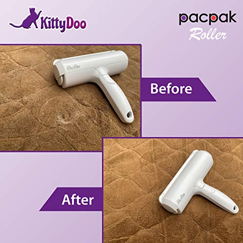 KittyDoo PAC PAK - Rodillo Quitapelusas Paku Paku - Cepillo Quitapelos para Mascotas - Rodillo Removedor de Pelaje para Perros y Gatos - Cepillo para Perros y Gatos