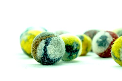 Kivikis Cat Toy - Pelota de lana para gato (5 bolas de lana)