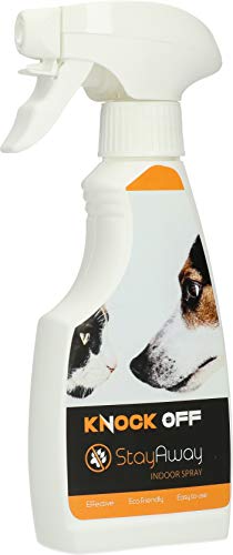 Knock Off StayAway - Spray para Interior de Perros y Gatos (250 ml)