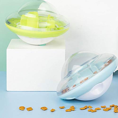 Knowoo Dispensador de comida o agua para perros y gatos. Alimentador de alimentos interactivos educativos. Distribuidor de alimentos para animales domésticos